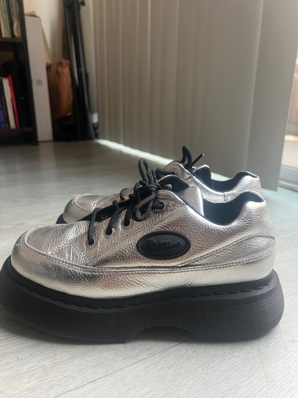 Dr. Martens silver shoes - Picture 2 of 6